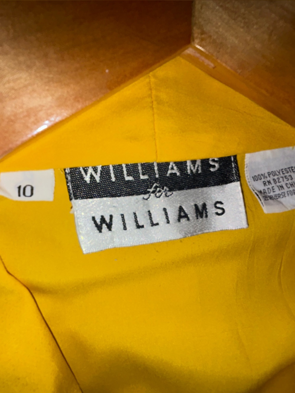 Williams & Williams Yellow Button-Front Jacket - Picture 6 of 9